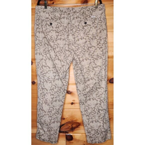 Lauren Ralph Lauren Jeans Co. Paisley Brown,Tan Pants Women's Size 12 - Picture 9 of 15